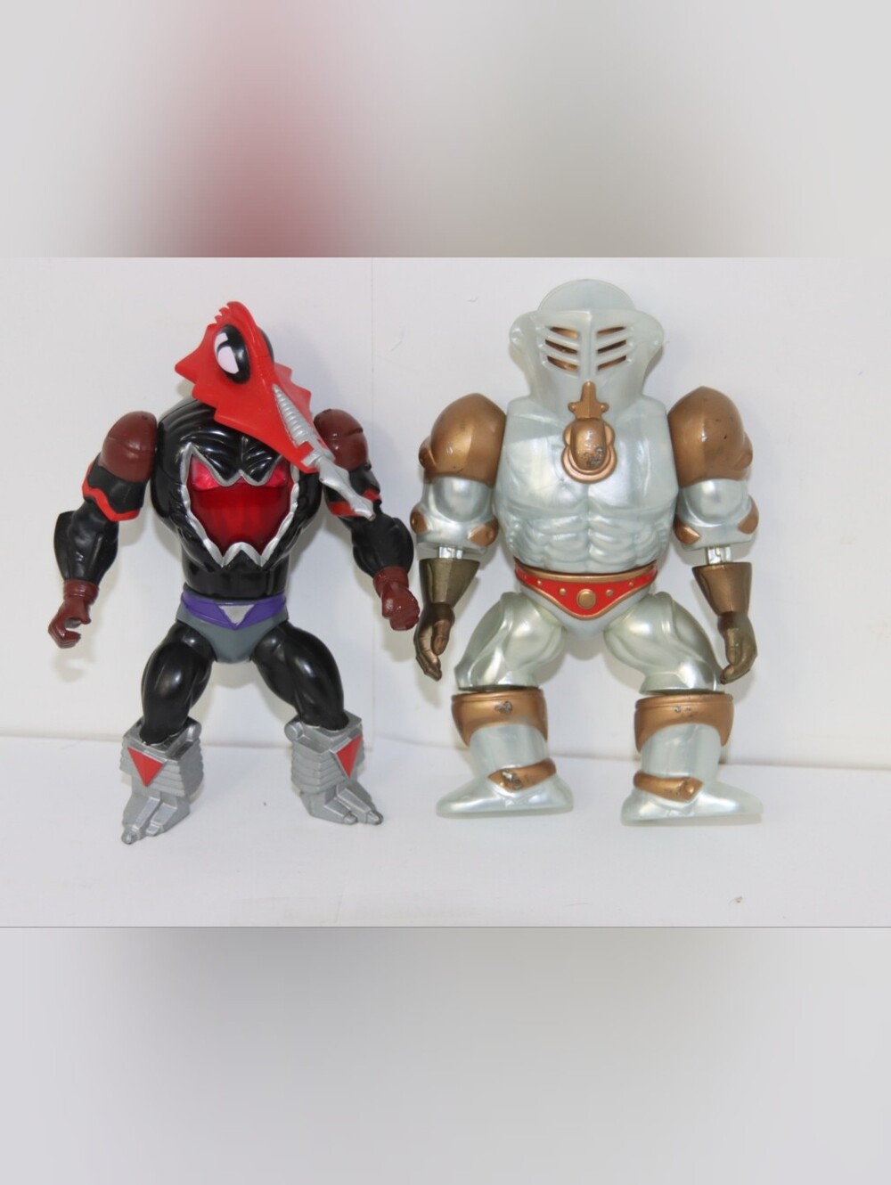 Vintage 1980s Mosquitor & Extendar Masters Of The Universe Action Figures